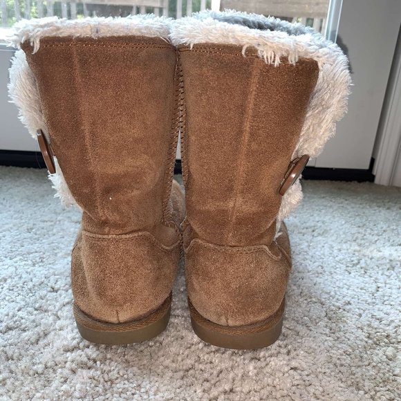 SO Brown Fur Boots - Picture 4 of 5